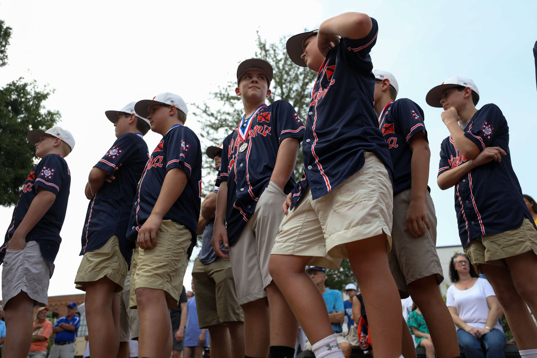Auburn Orange Dixie Youth Baseball World Series champion celebration